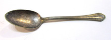 Old W.R. William Rogers Silverplate Vintage 5" Long Classic Baby Infant Spoon