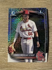 2025 Bowman Chrome - ROYELNY STROP RC - Mega Box Mojo SP - 1st Bowman- CARDINALS