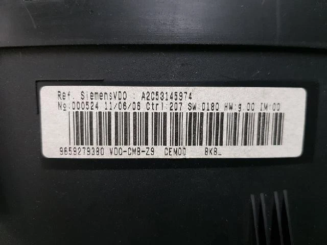 Painéis de instrumentos Peugeot 607 2007 9659279380 - Imagem 2 de 4