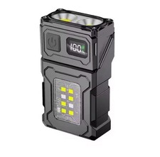 Taktische LED Taschenlampe Cliplampe Arbeitslampe Stirnlampe Magnetisch