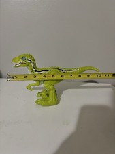Zuru Walking Rampaging Lime Green Raptor Dinosaur Tested And Works