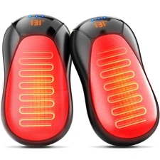 Rechargeable Hand Warmers 2 Pack - 8000mAh Electric Hand Warmers, Instant 2s ...