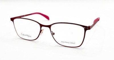 NEW CALVIN KLEIN CK 5402 604 RED AUTHENTIC EYEGLASSES 51-17