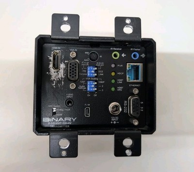 Binary B-520-EXT-330-HV In-Wall HDBaseT Transmitter 4K PoH Extender