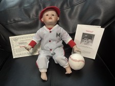 E. Knowles Michael Baseball Player Doll Yolanda Bello Picture Perfect Babies #ed