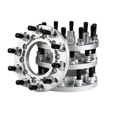 4pcs 1 Front Rear 10 Lug 10x225 To 10x285 Hub Centric Wheel Spacers Adapters