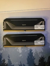 Apacer NOX 32gb (2x16gb) DDR5 DRAM 5200mhz Dual Channel Memory Kit CL40