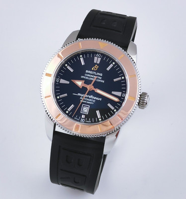 Breitling Superocean Heritage 46 Stahl Rosegold Box & Papiere U17320