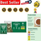 4 Flavor Variety Pack of Grain-Free Wet Cat Food - 100g Pouches, 48 Count