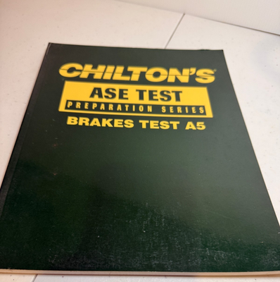 #ad CHILTONS Heating and Air Conditioning Test A7 ASE Test Preparation Series $20.96