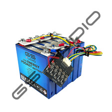 BATTERIA 20A - GS AUDIO 12*13.5 H11cm - 6 CELLE LTO - 14.4V + BMS E BARRE