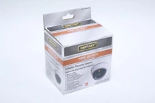 Defiant Fake Dome Security Camera – Indoor/Outdoor Imitation Surveillance  Dummy