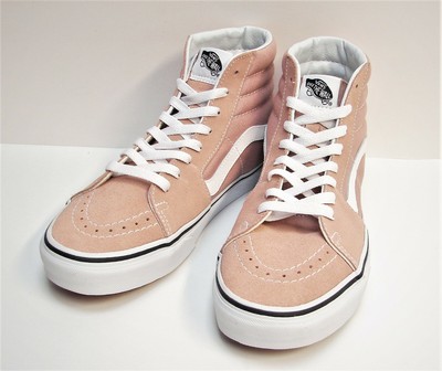 mahogany rose vans high tops