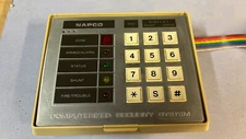 Napco RP1009 Remote Arming/Display Computerized Keypad Security System WORKING