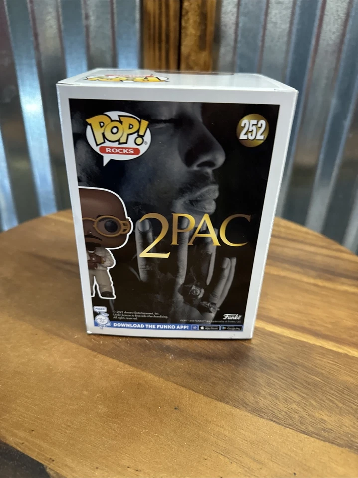 Funko - 2Pac Leal al Juego - Tupac Shakur - Pop! Vinilo Rocks #252 nuevo en caja Foto 2 de 2