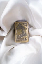 "Motorcycle" windproof brass lighter. Star-I brand. Released 2017