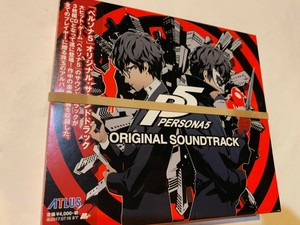 Persona 5 Persona 5 P5 Box Set Original Authentic Ost Game Anime Cd Soundtrack Ebay