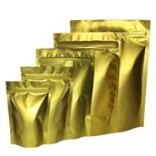100/500/1000 Gold Mylar Packaging Bags Resealable Candy Cookie Storage Pouch