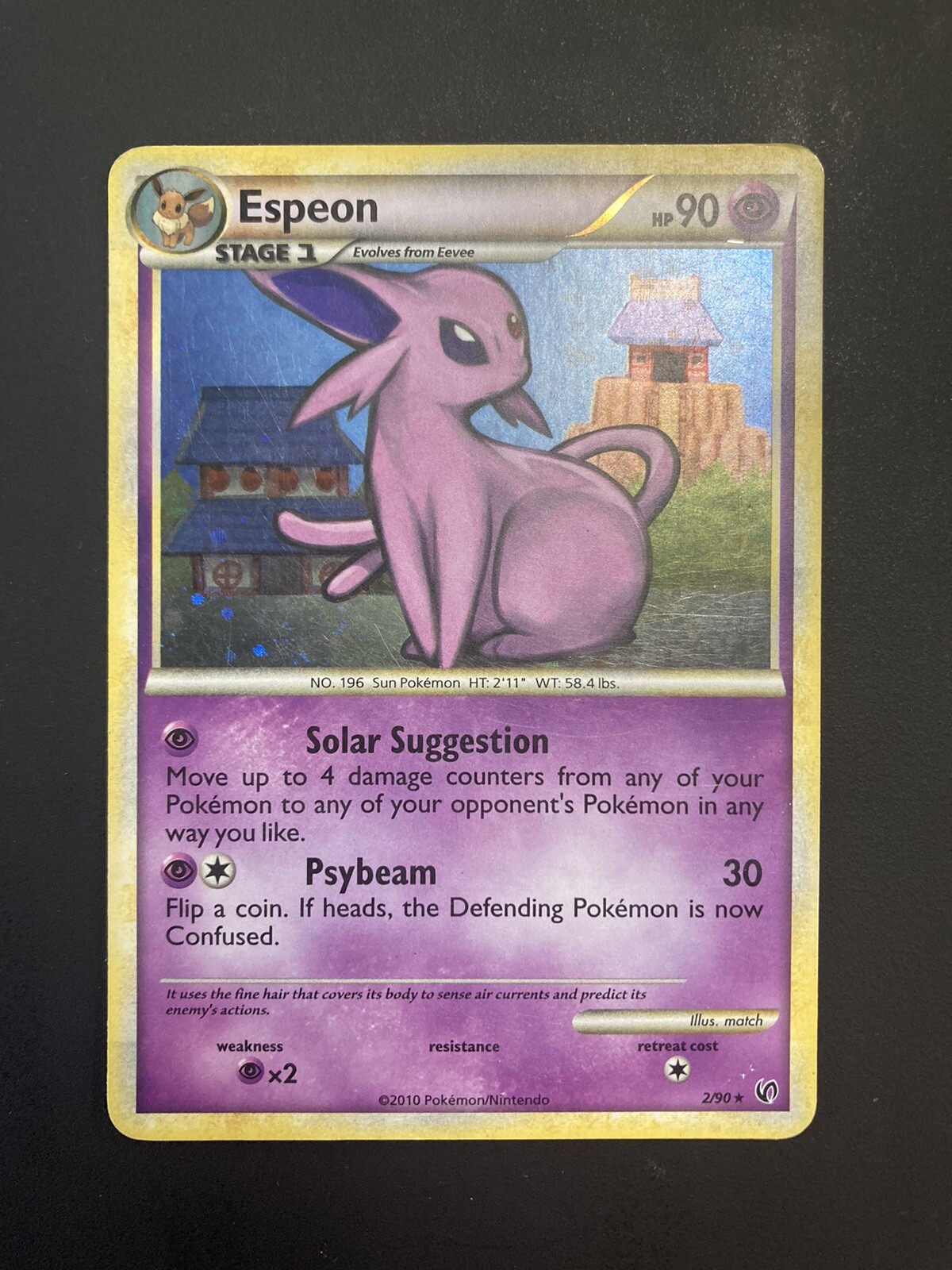Espeon Undaunted 2/90 (Moderately Played)