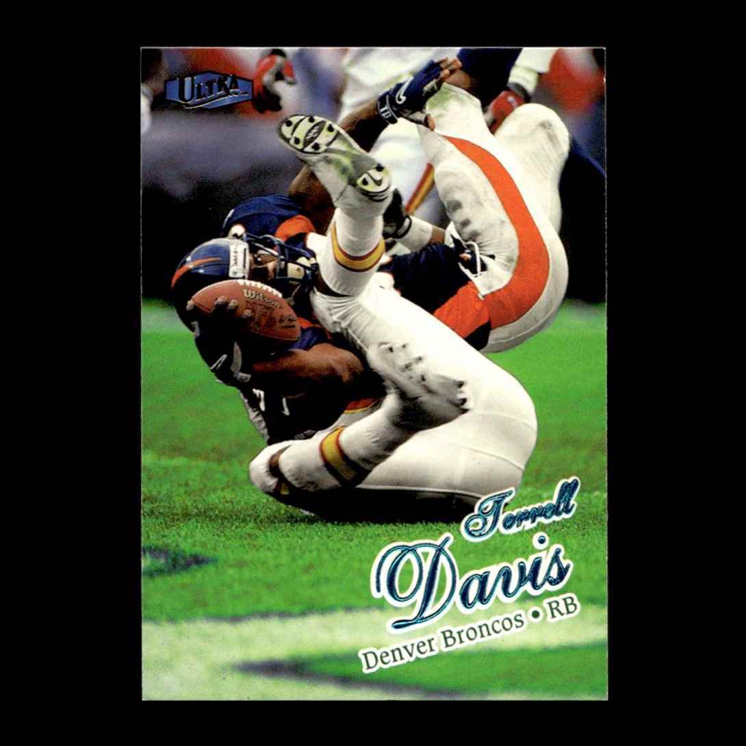 Terrell Davis 1998 Fleer Denver Broncos #120 R329S 14