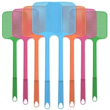 8 Pack Fly SwattersLarge Bug swatter That Work for Indoor and Outdoor