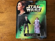 Star Wars The Power of the Force 1997 Princess Leia Collection - Leia & Han Solo