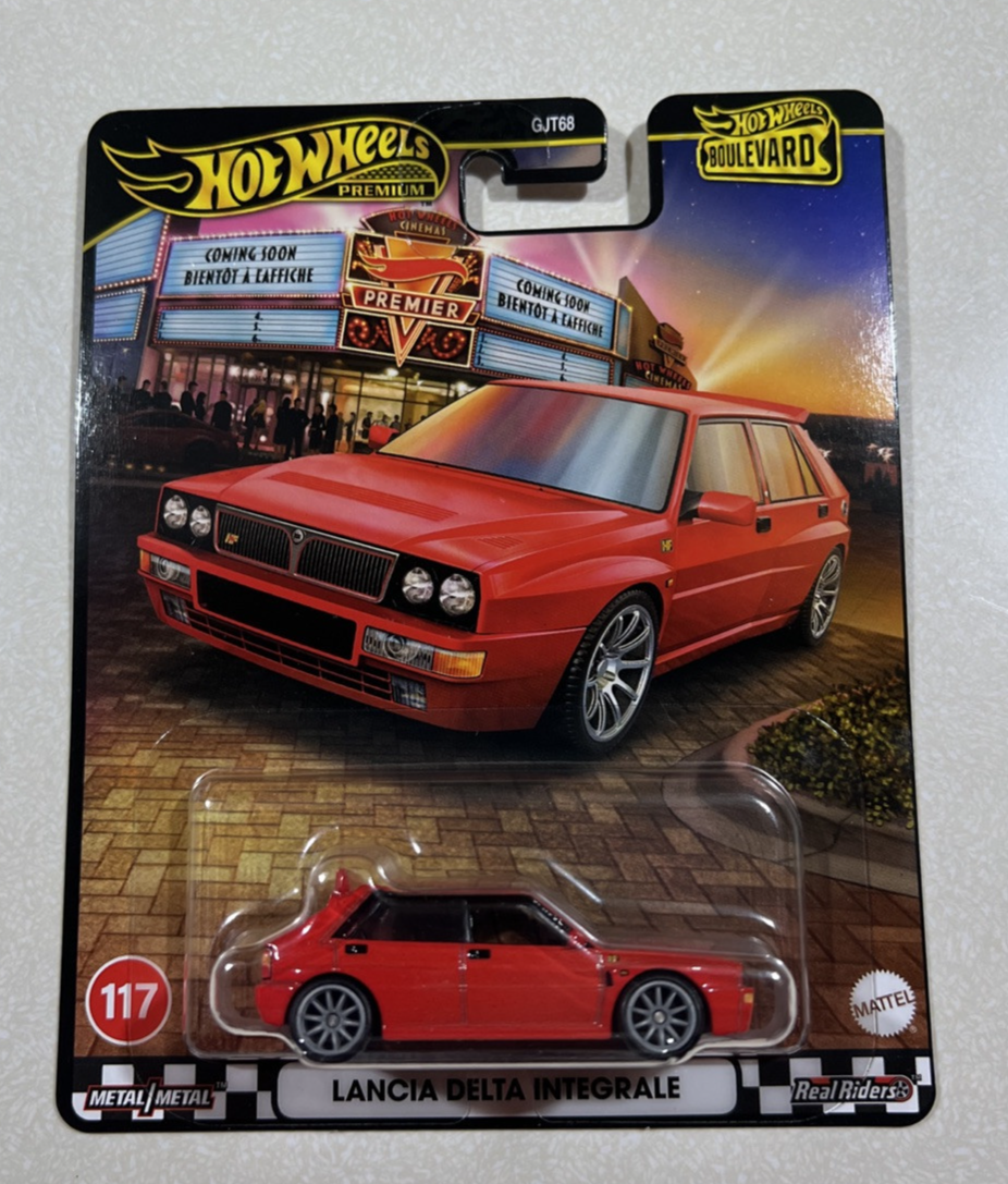 NEW 2025 Hot Wheels Premium Boulevard Lancia Delta Integrale #117