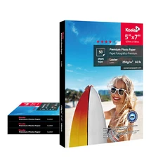 Koala Premium Luster Photo Paper, 5x7 200 Sheets 66lb 250gsm for Inkjet Printers