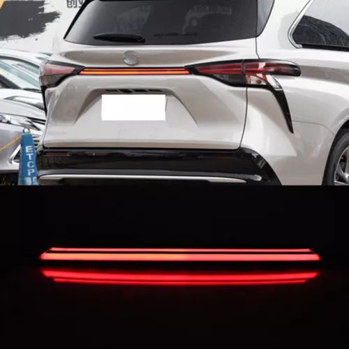 For Sienna 2021-2024 ABS 12 V LED Rear Trunk Dynamic Tail Light Turn Brake Lamp - Picture 1 of 5