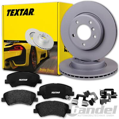 TEXTAR BREMSSCHEIBEN 256mm + BELÄGE VORNE passend für HYUNDAI i20 GB BC 2 3
