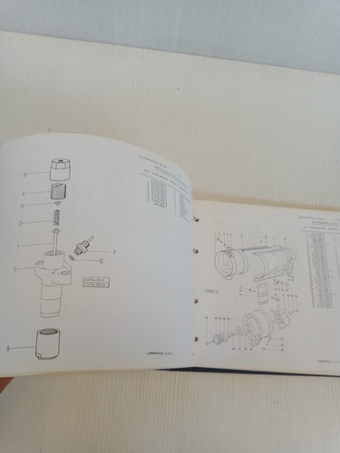 manuale catalogo ricambi originale trattore 1984 Lamborghini R 483 multilingua - Foto 14 di 16