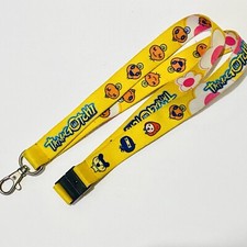 Tamagotchi Lanyard Memetchi Gotchi Gear Original Vintage Bandai Yellow Flower
