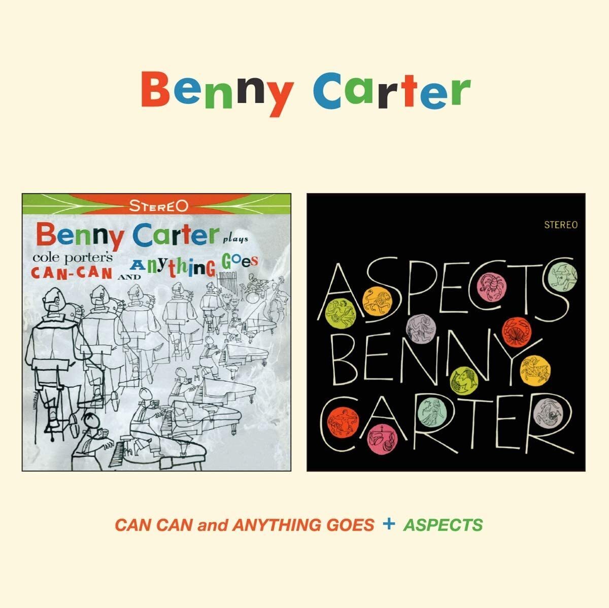 Benny Carter Can Can and Anything Goes + Aspects (CD) Album
