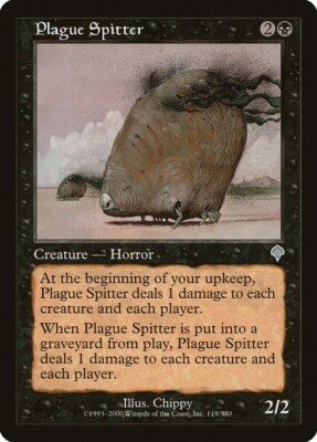 Plague Spitter x4 Invasion MtG NM | eBay