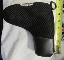1 Barry Stokes Foundation Extra Thick New Blade Putter,golf club, Cover, Black