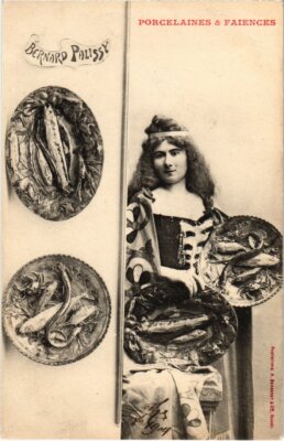 CPA Porcelaines et Faiences Bernard Palissy BERGERET (1356728)