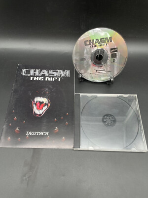Chasm The Rift - DOS German - PC CD-ROM Jewelcase- TOP Zustand # USK 18