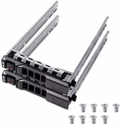 2pcs 2.5'' G176J G281D KG7NR Hard Drive Tray Caddy For Dell R630 R730 R730XD R810