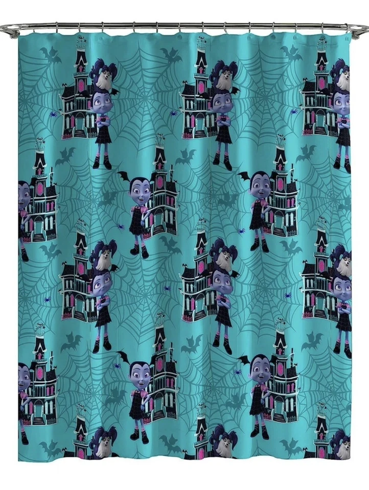 迪士尼吸血鬼浴帘和12件套钩套装 — 第 2/4 张图片