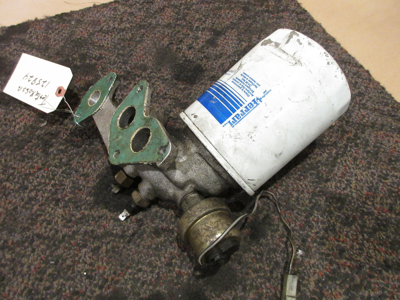 Ferrari Testarossa  - Oil Filter Support / Housing - Part# 125824