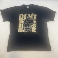 Diaz Brothers Fruit of the Loom Mens Heavy Cotten Black XL Don't Be Scared Homie