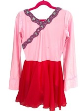 Girl's Revolution Dancewear Leotard Dress, size LC.
