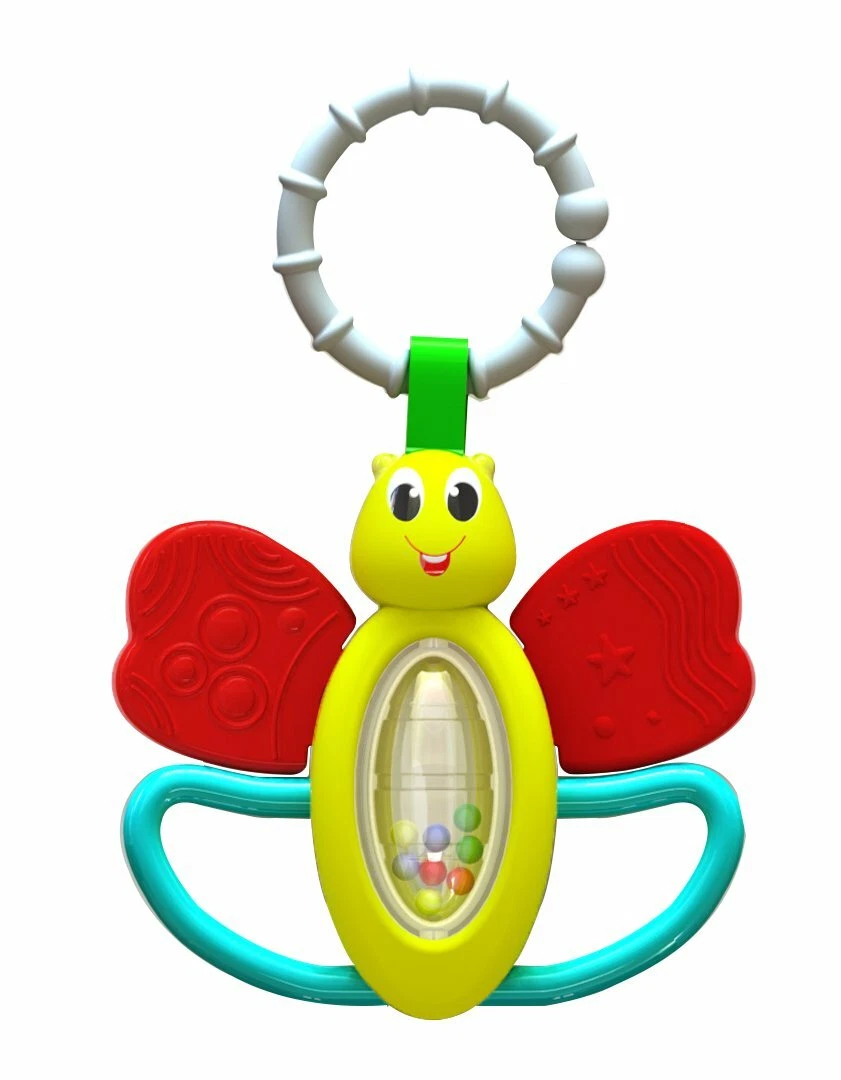Funskool Gaming Toy Of Giggles My Lil Butterfly Teether Rattle Colors May Vary