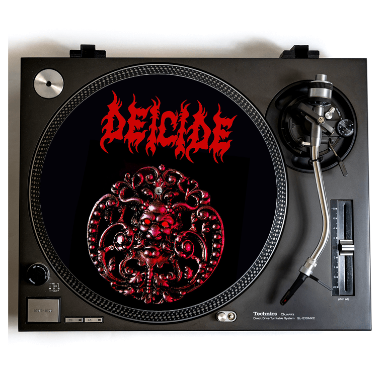 Deicide Slipmat for Turntable - Death Metal DJ Record Mat by Benton-image