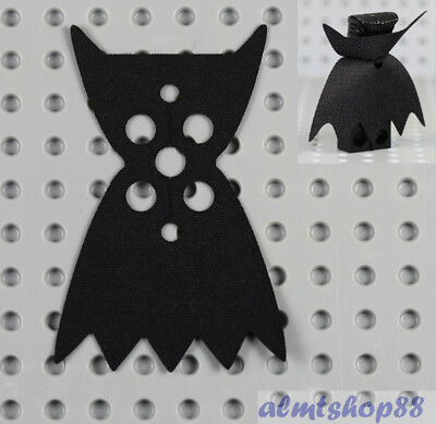LEGO - Cape Black Lord Dracula Vampire Style  - Minifigure Castle Fantasy LotR 