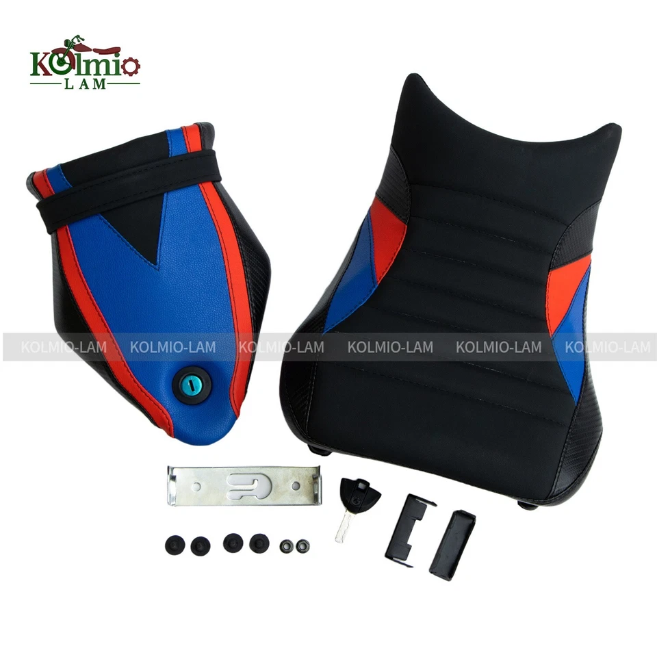 Fit For BMW S1000RR 2012-2016 Front Rider Rear Passenger Seat Pillion Cushion - Изображение 2 из 4