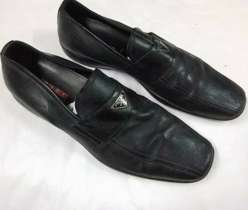 scarpe uomo vera pelle prada misura 11 | eBay