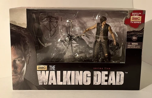 McFarlane Toys The Walking Dead AMC Daryl Dixon & Chopper Figure Set