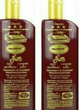 2x 500ml MacBRITE Autopolitur,Mac Brite,Langzeit Lackpflege Motorrad Politur