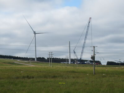 Foto 12x8 Erweiterung zum Windpark Hagshaw Hill im Bau More tur c2021